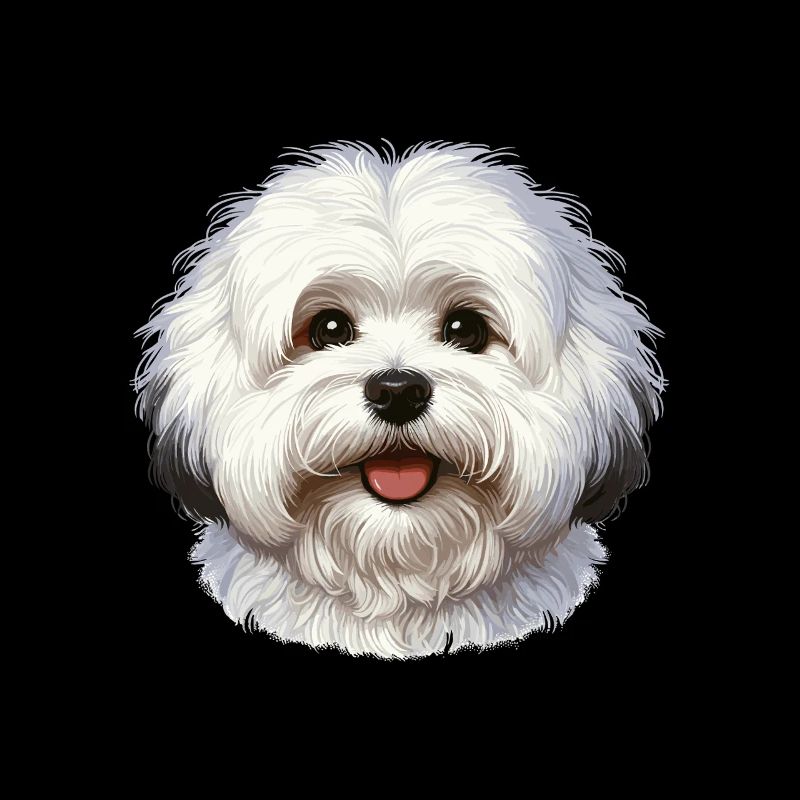 Visage de Chien - Coton de Tuléar