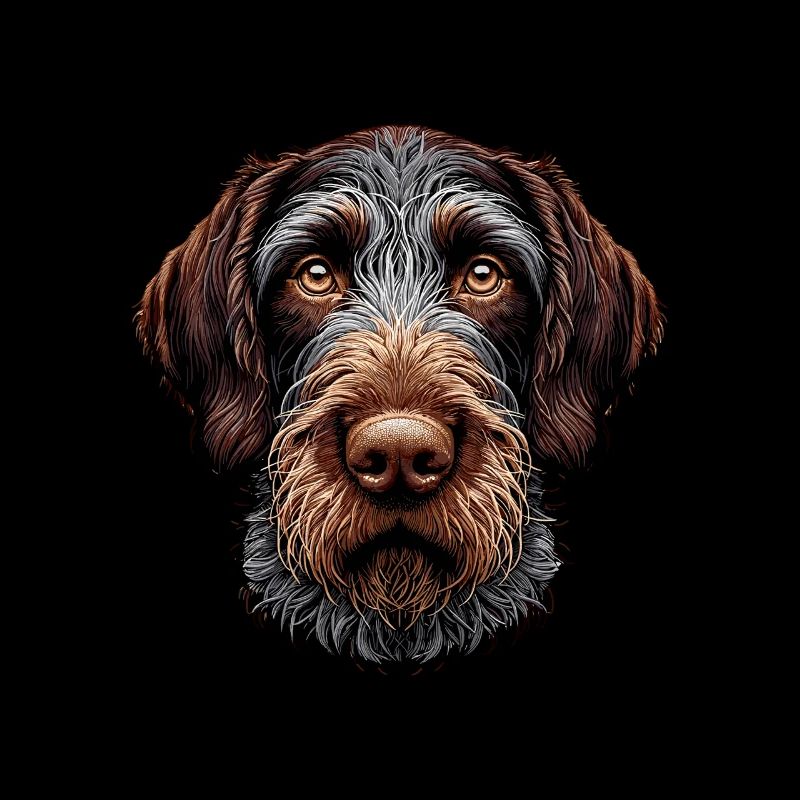 Dog Face - German Wirehaired