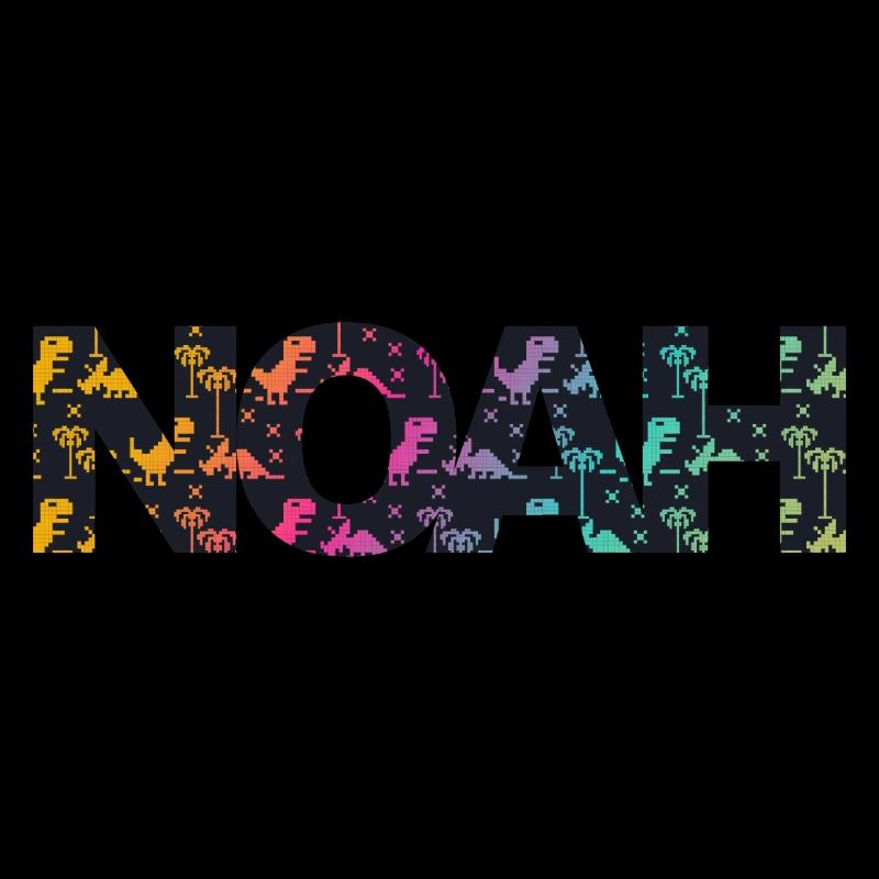 Noah - Beautiful boy name with cool dinosaurs