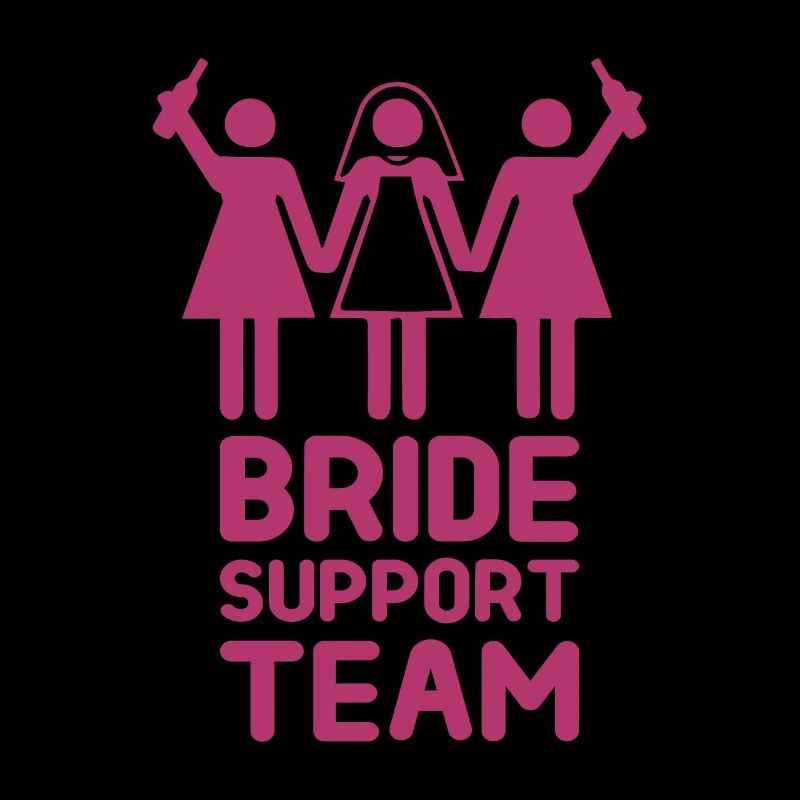 Bride support team cadeau mariage