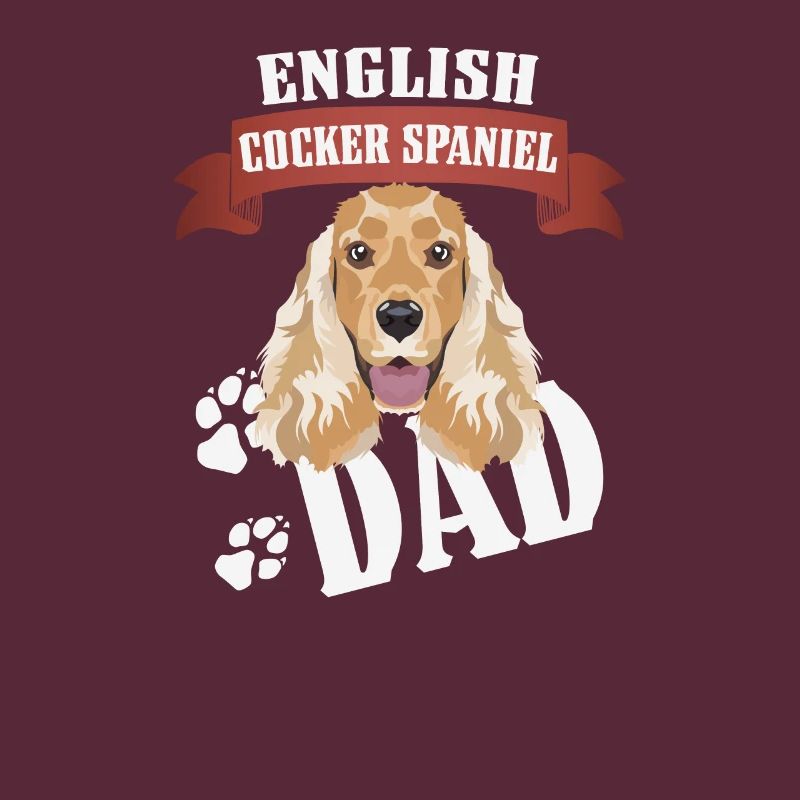 Deutsch Cocker Spaniel Dad, Dog Dad