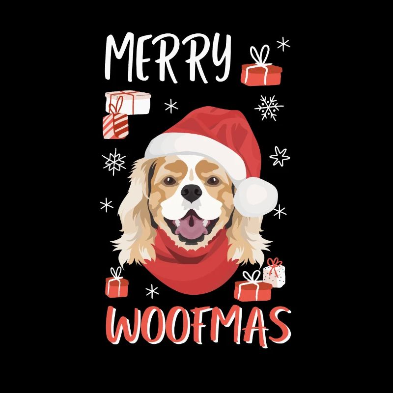 Cavalier King Charles Épagneul Noël