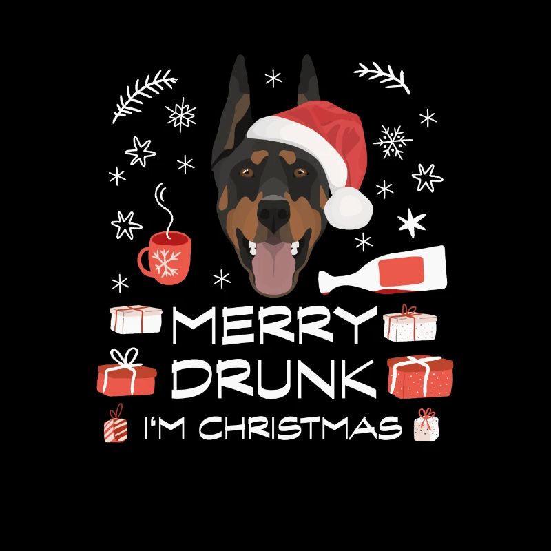 Doberman Drunk