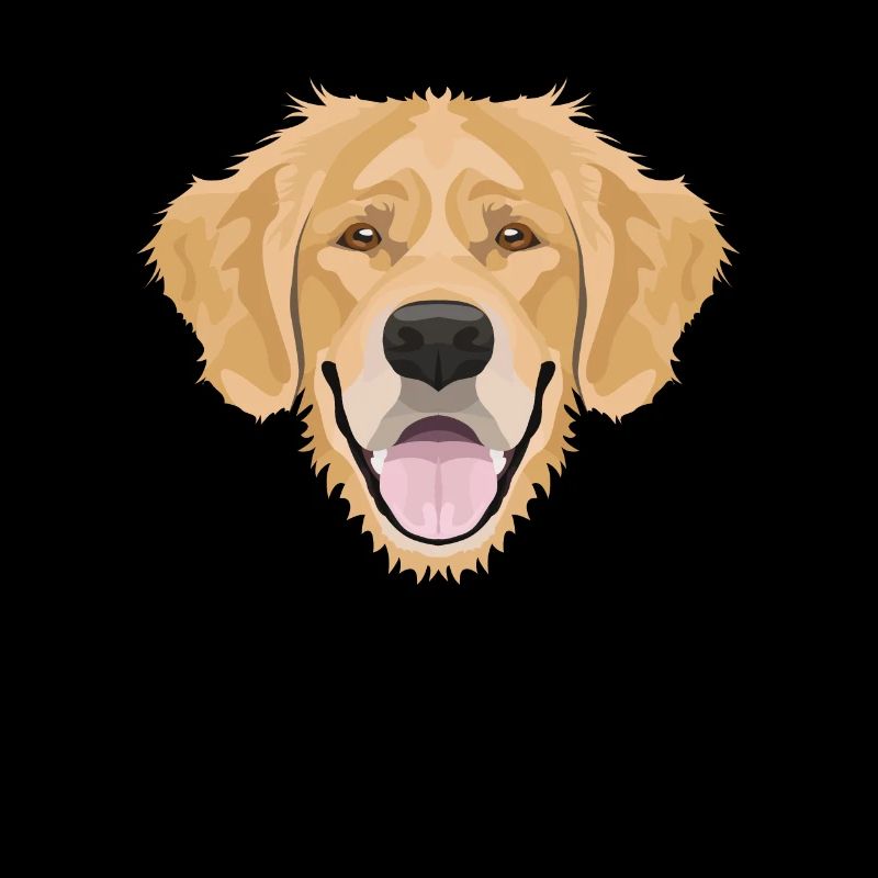 Lächelnder Golden Retriever
