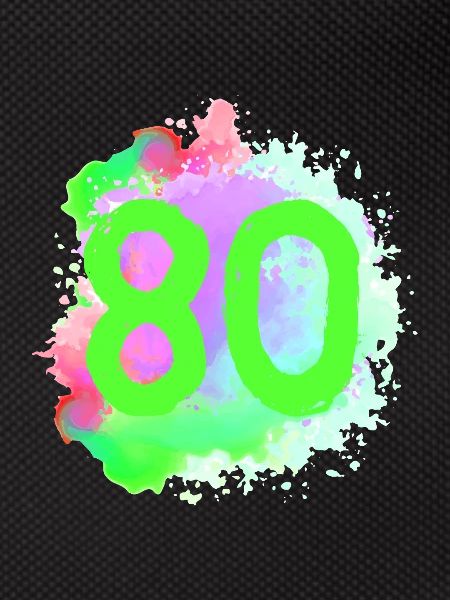 80 Number of blobs