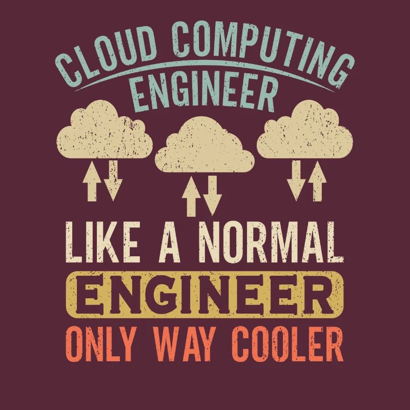 Cloud Computing Engineer Definition Retro Computer