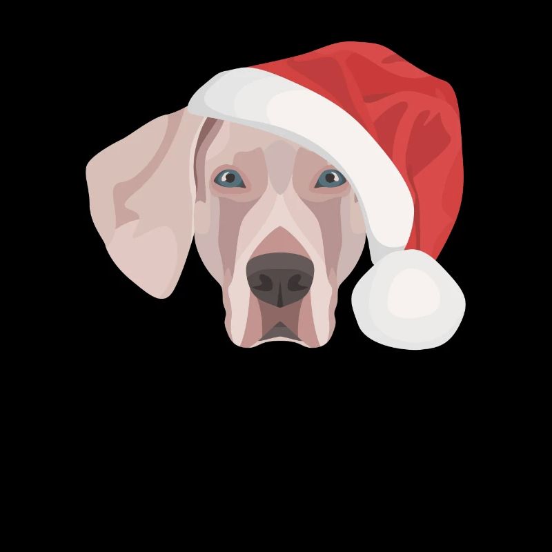 Joyeux Noël Weimaraner