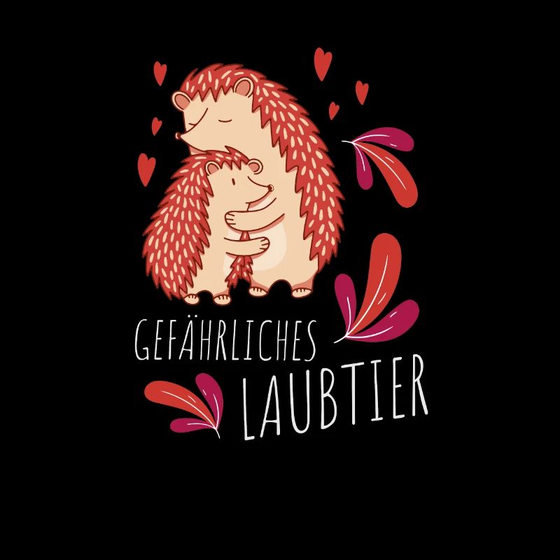 Gefährliches Laubtier Igel