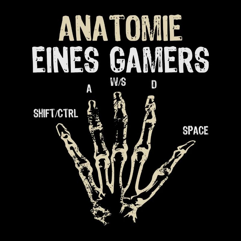 Gamer Anatomie - Gaming - Computerspiele