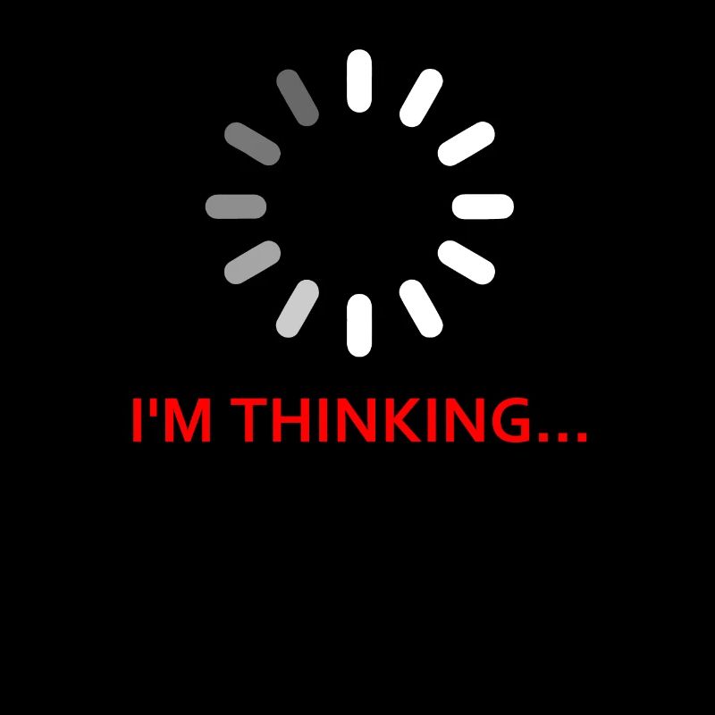 Stop - I ́M THINKING Gamer Nerd Gift T-Shirt