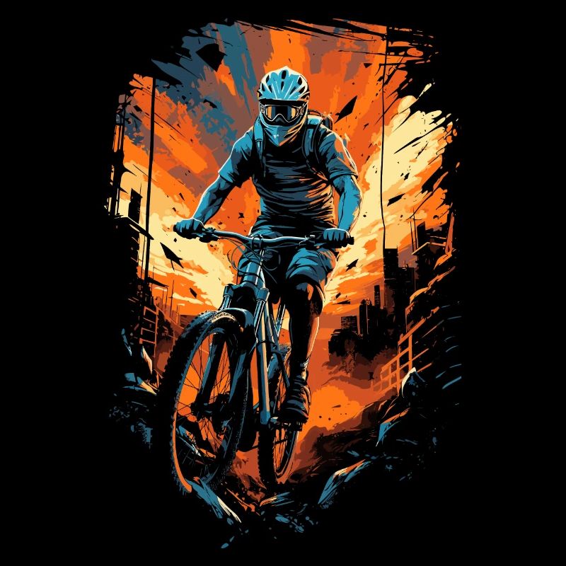 Vélo de montagne de descente