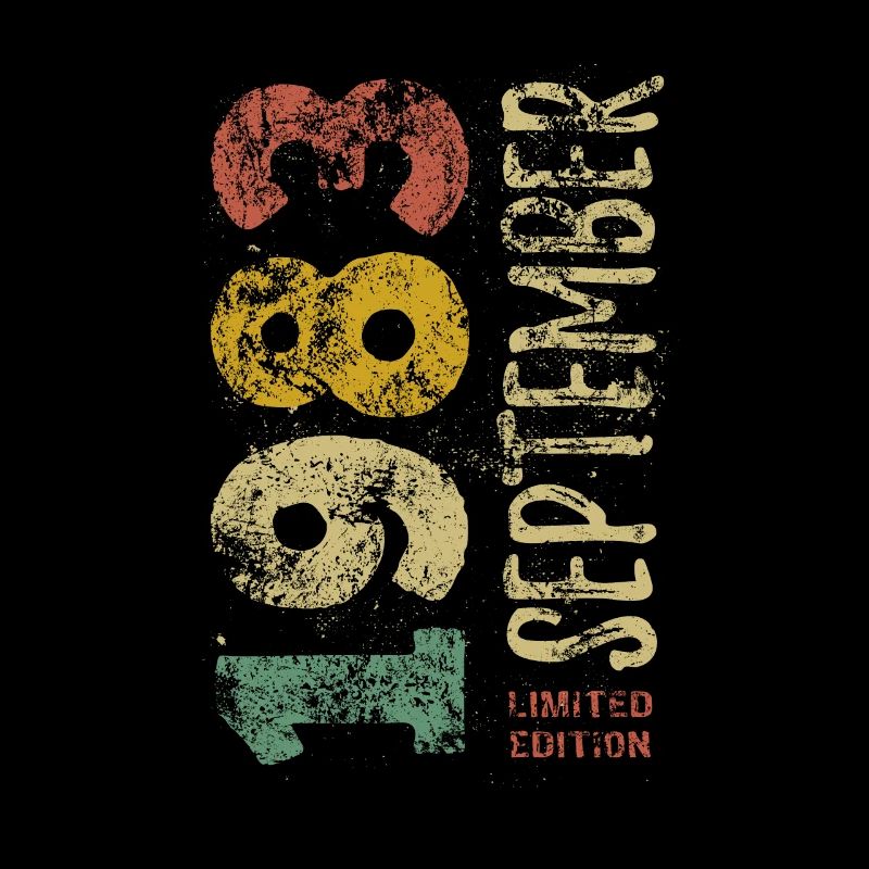 Limited Edition September 1983 Birthday Gift