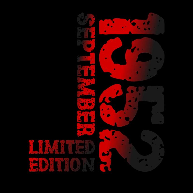 1952 September Limited Edition 71. Geburtstag Deko