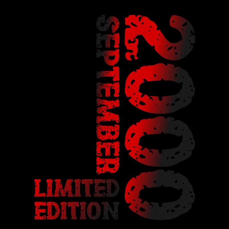 2000 Septembre Édition Limitée 23rd Birthday Deco