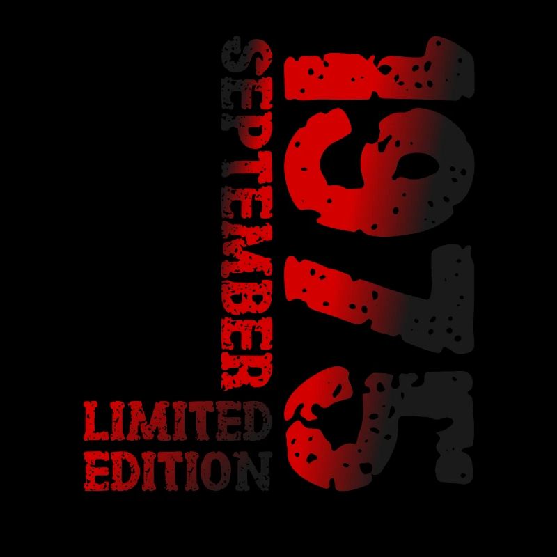 1975 September Limited Edition 48th Birthday Deco
