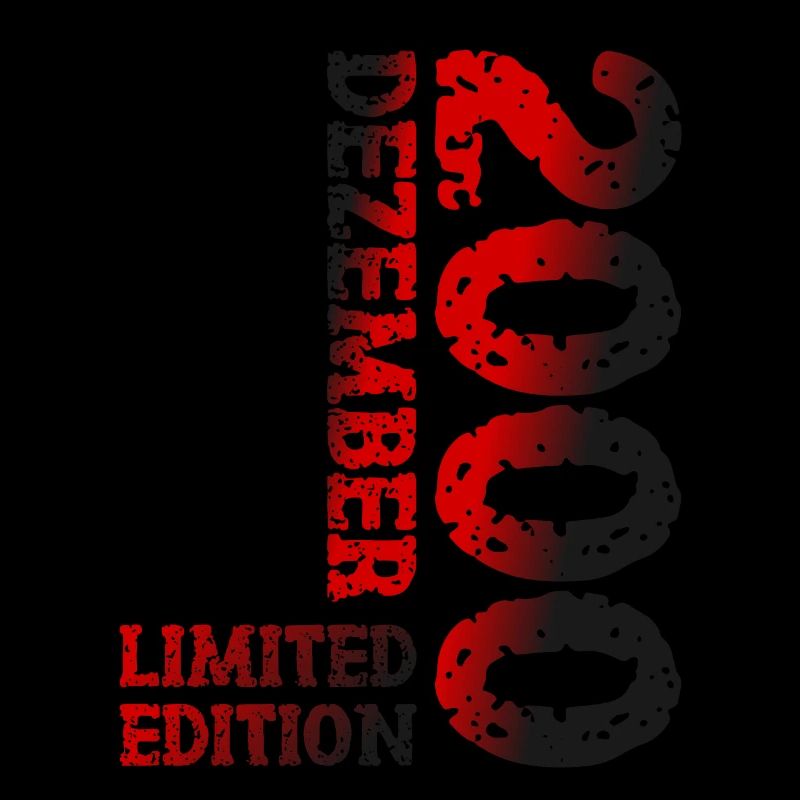 2000 Dezember Limited Edition 23. Geburtstag Deko