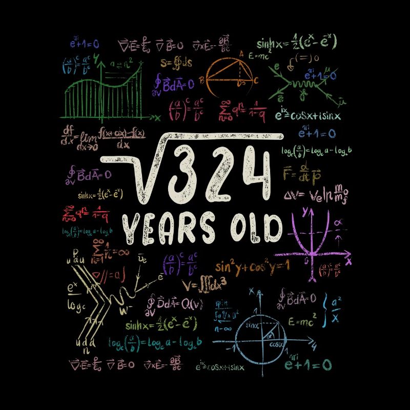 Root of 324 = 18th Birthday - Gift