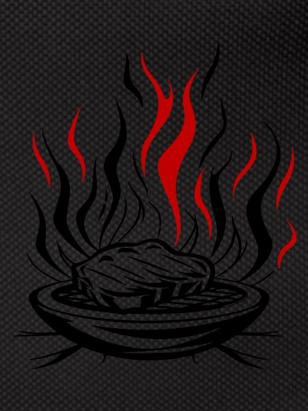 Grill Flame Meat Bbq