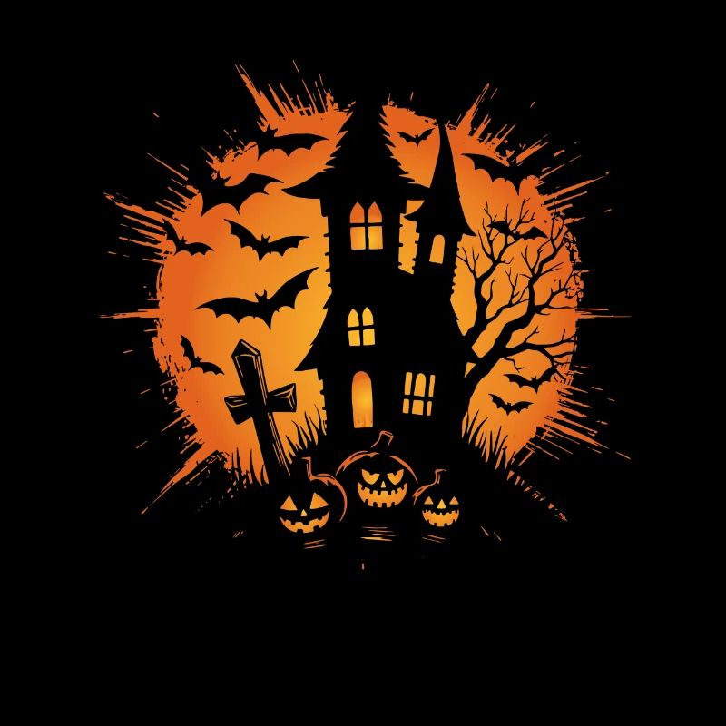 Maison hantée d’Halloween - Effrayant