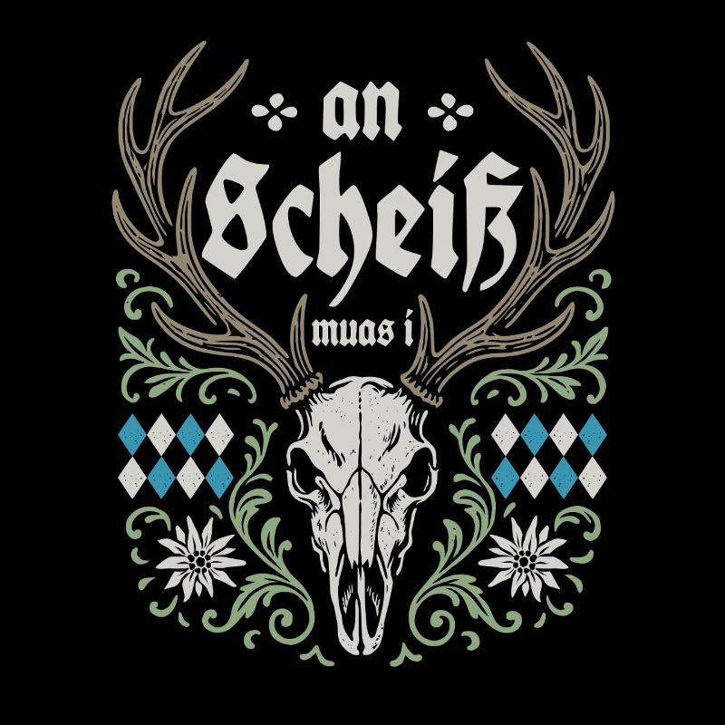 Hirschgeweih - An Scheiß muas i - Bier & Gaudi