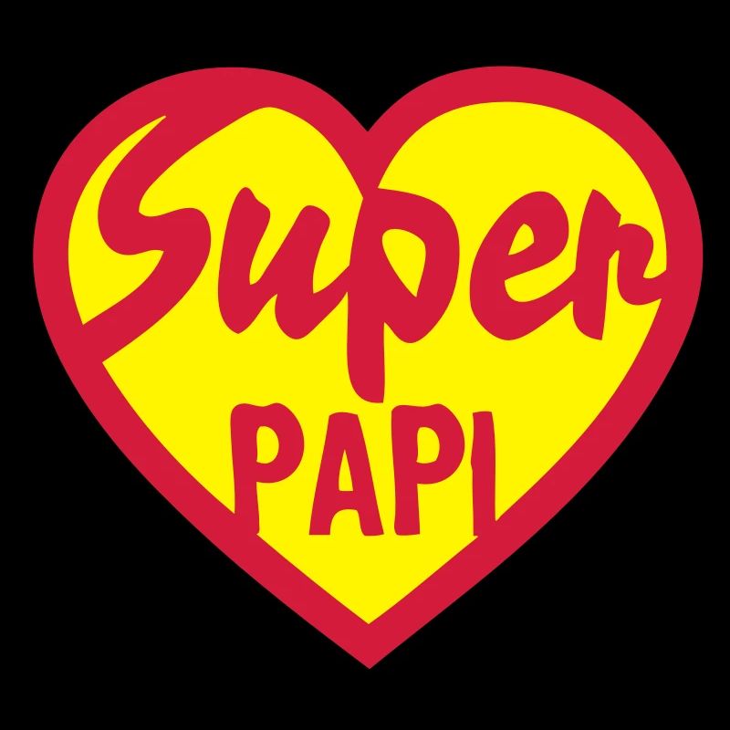 coeur heart super papi
