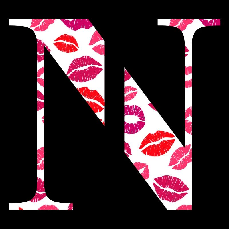 Lettre n bisous