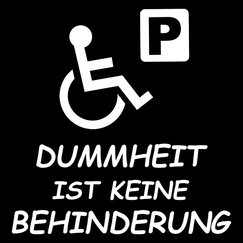 Rollstuhl Behindertenparkplatz