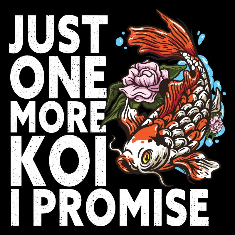 Juste un koi de plus que je promets drôle de koi japonais