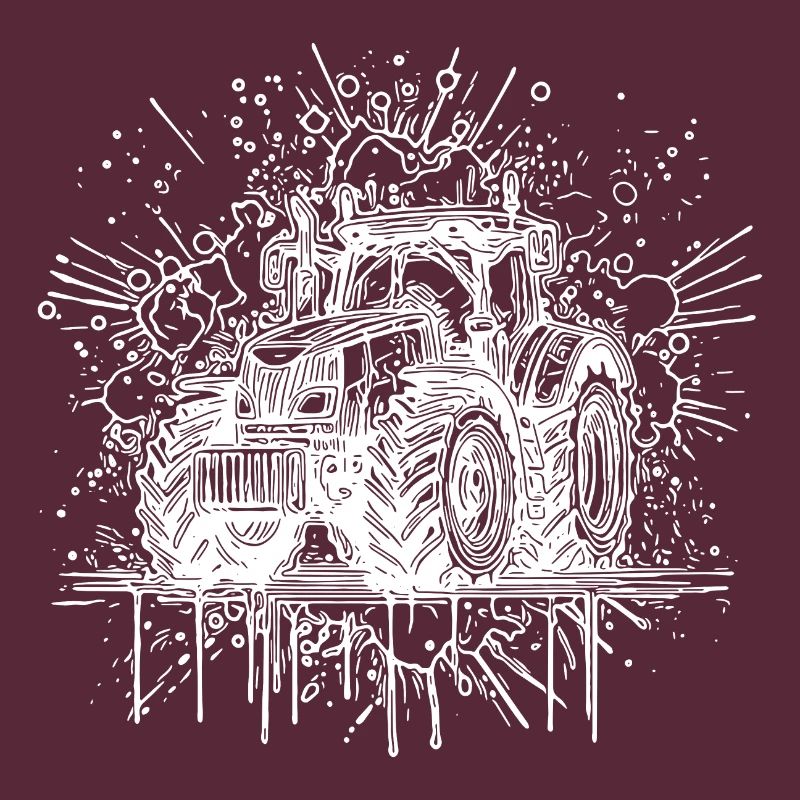 Ackerdesigner mit Traktor Feld Schlepper Experte