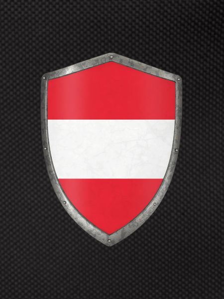 shield austrian flag austria