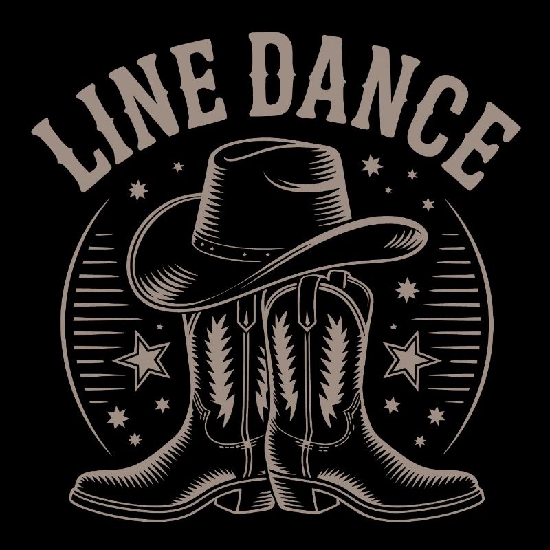 Line Dance mein Hobby. Cooles Linedance Design