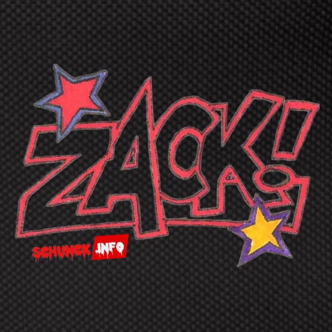 Schriftzug Zack