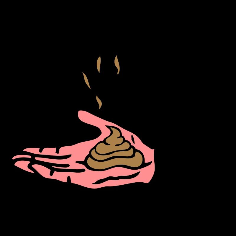 fait bien chien chie main expression