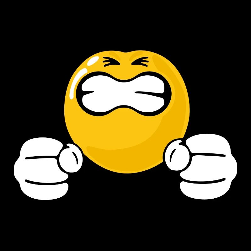 Smiley Anger Incensed