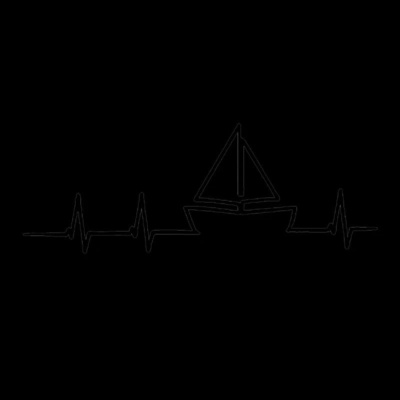 Battement de coeur avec bateau