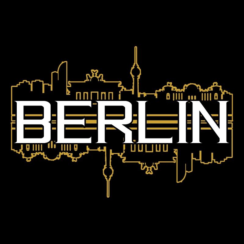 Berlin Germany Germany Skyline Font