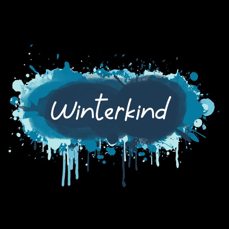 Winterkind Blau