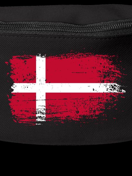 Grunge Danish Flag Print
