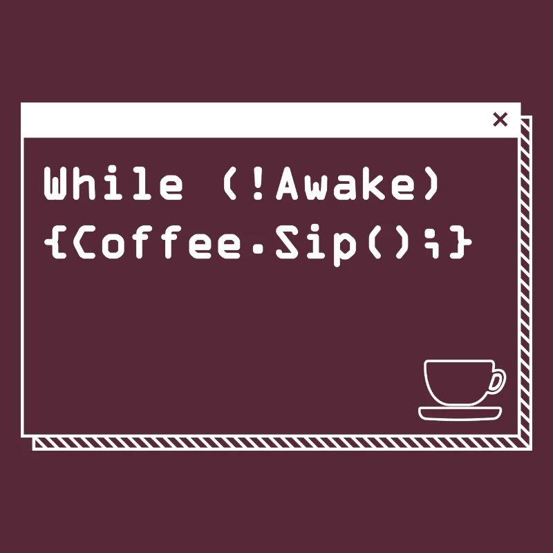 Aus Kaffee Code generieren Programmierer