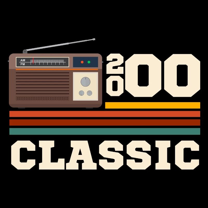 Anniversaire 2000 retro classic