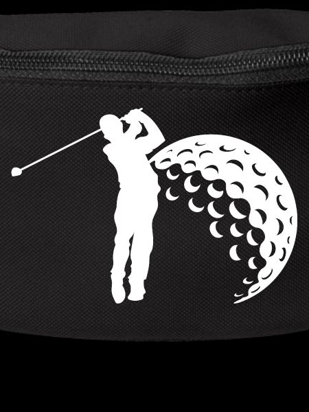 Golf Schwung Silhouette