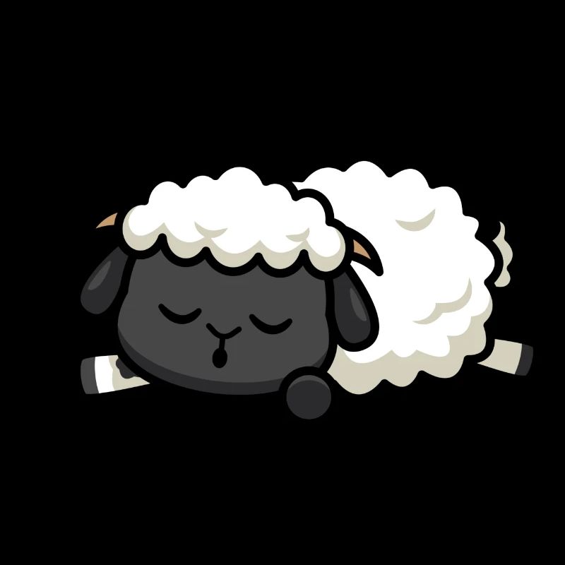 Sleeping lamb