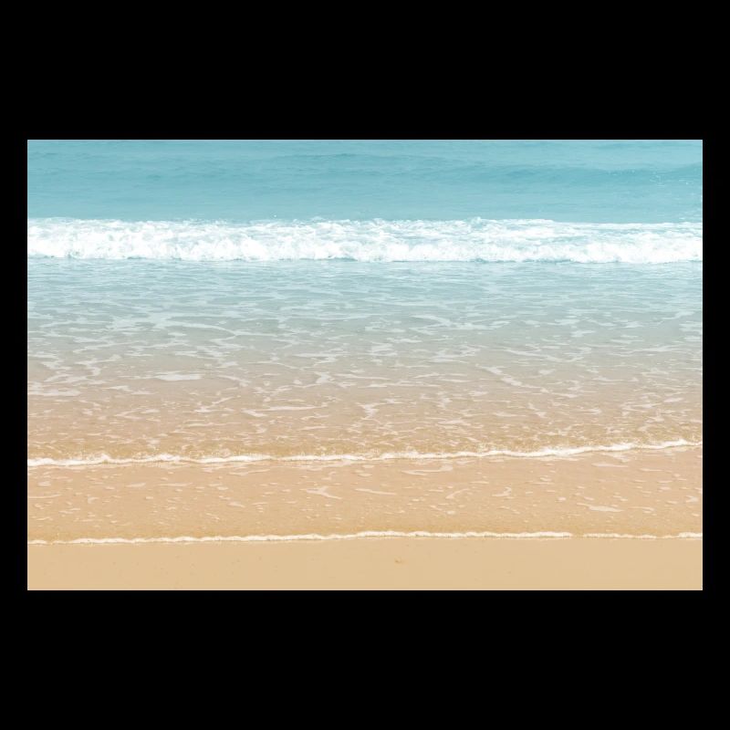 Jolie vague blanche