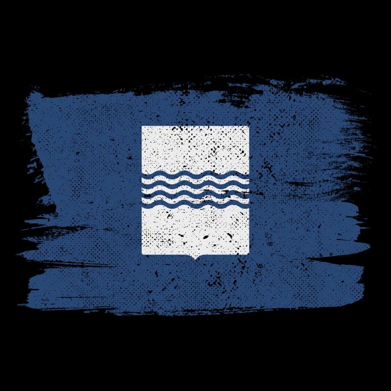 Basilicate drapeau Italie drapeau paix Vintage