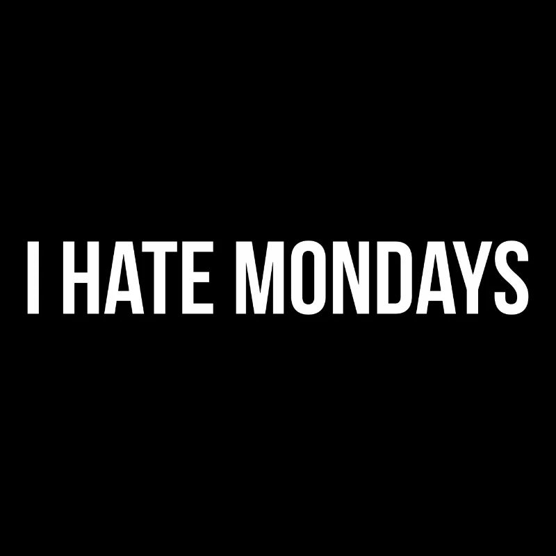 Graphique de citation hate Monday