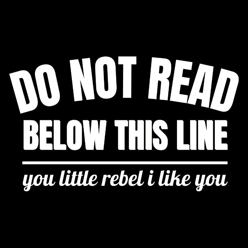 Do Not Read - Funny