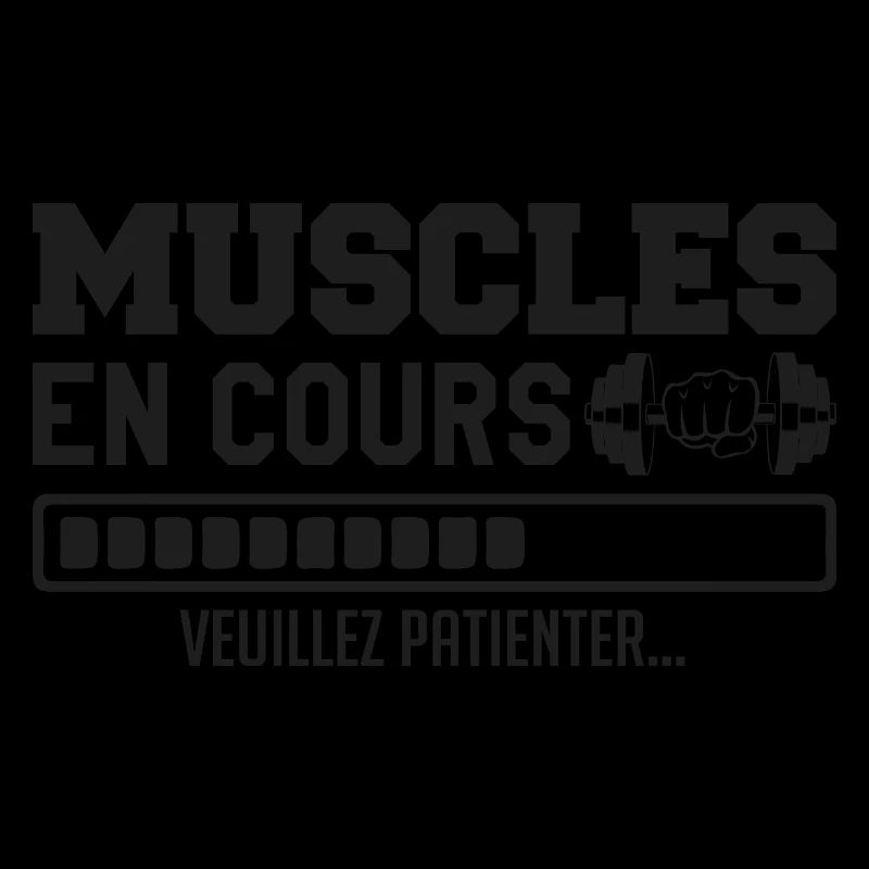 Muscles in progress... bodybuilding funny humor