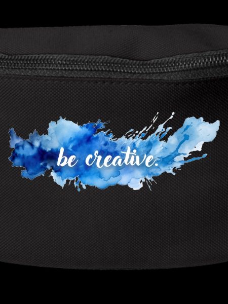 be creative.