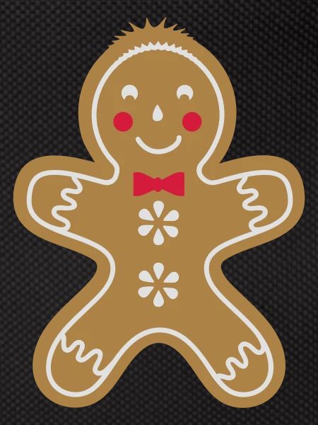 yummy funny gingerbread man