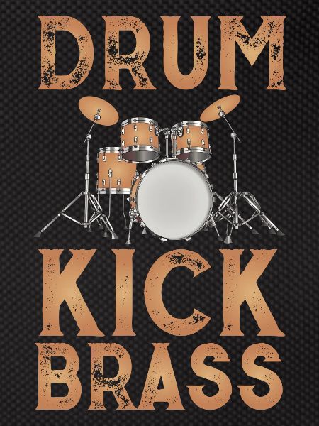 Drum design brown